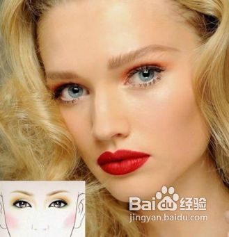 混搭眼妆的配色方法