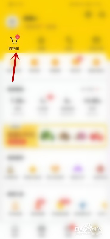 如何查看美团账户的购物车？