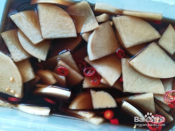 好吃的糖醋萝卜