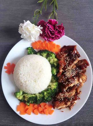 照烧鸡腿饭的做法