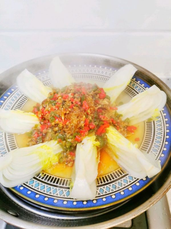 蒜蓉粉丝娃娃菜