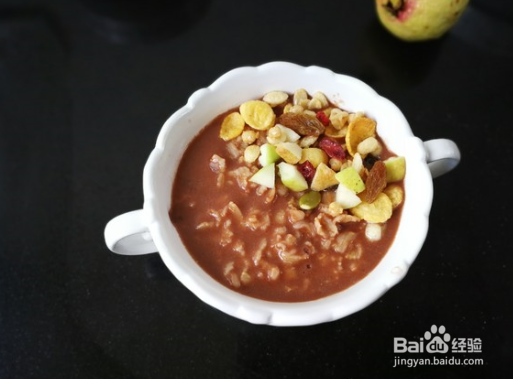 可可燕麦片的做法