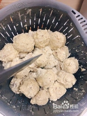 香菇猪肉丸的做法