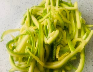 小炒西葫芦的制作方法