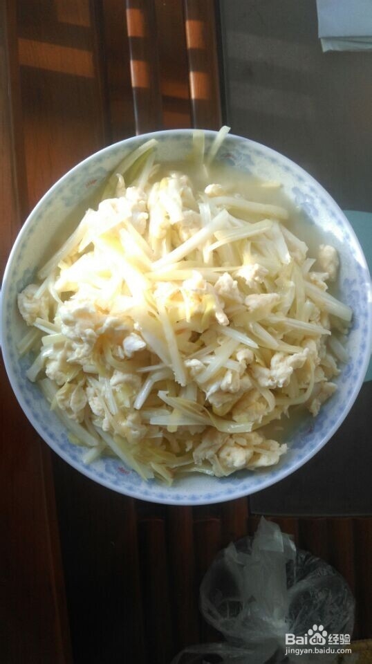 简单易学又好吃的韭黄炒蛋