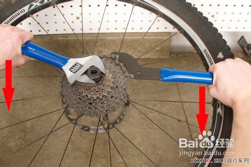 自行车飞轮的拆卸与安装