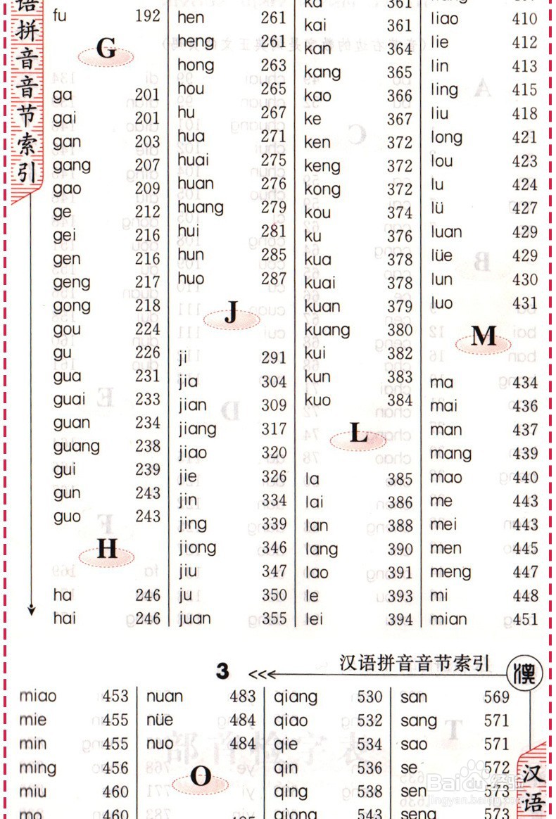 音序查字法流程图图片