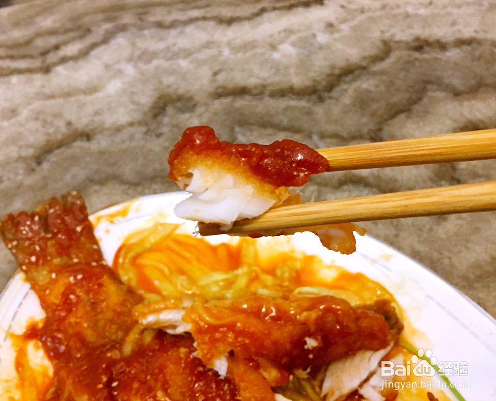 味道绝美的松子鱼