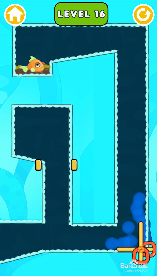Fish Rescue Pull The Pin的Level 16怎样过关