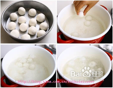 简易温水版的自制汤圆----黑芝麻汤圆