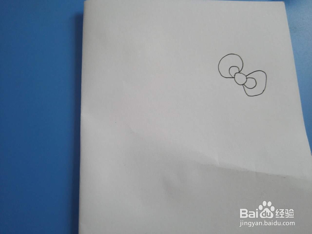 简笔画之Hello Kitty