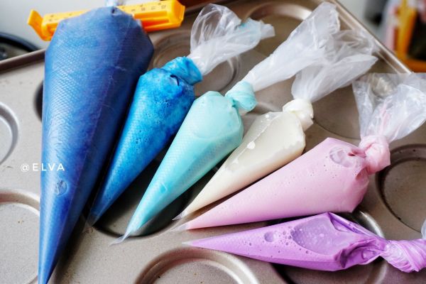 星空淋面蛋糕（戚风胚）