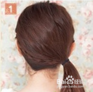 甜美可爱的马尾扎发