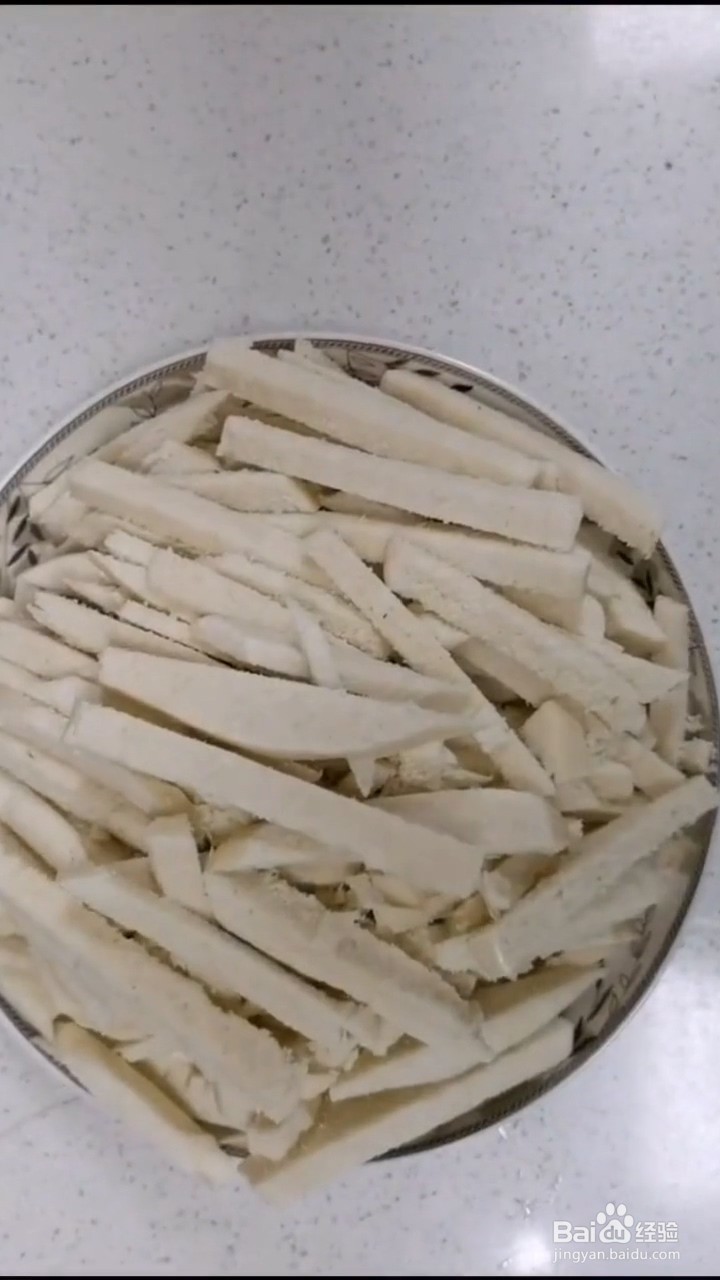 如何自制简单好吃的炒馍条