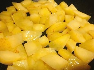 不一样的孜然土豆