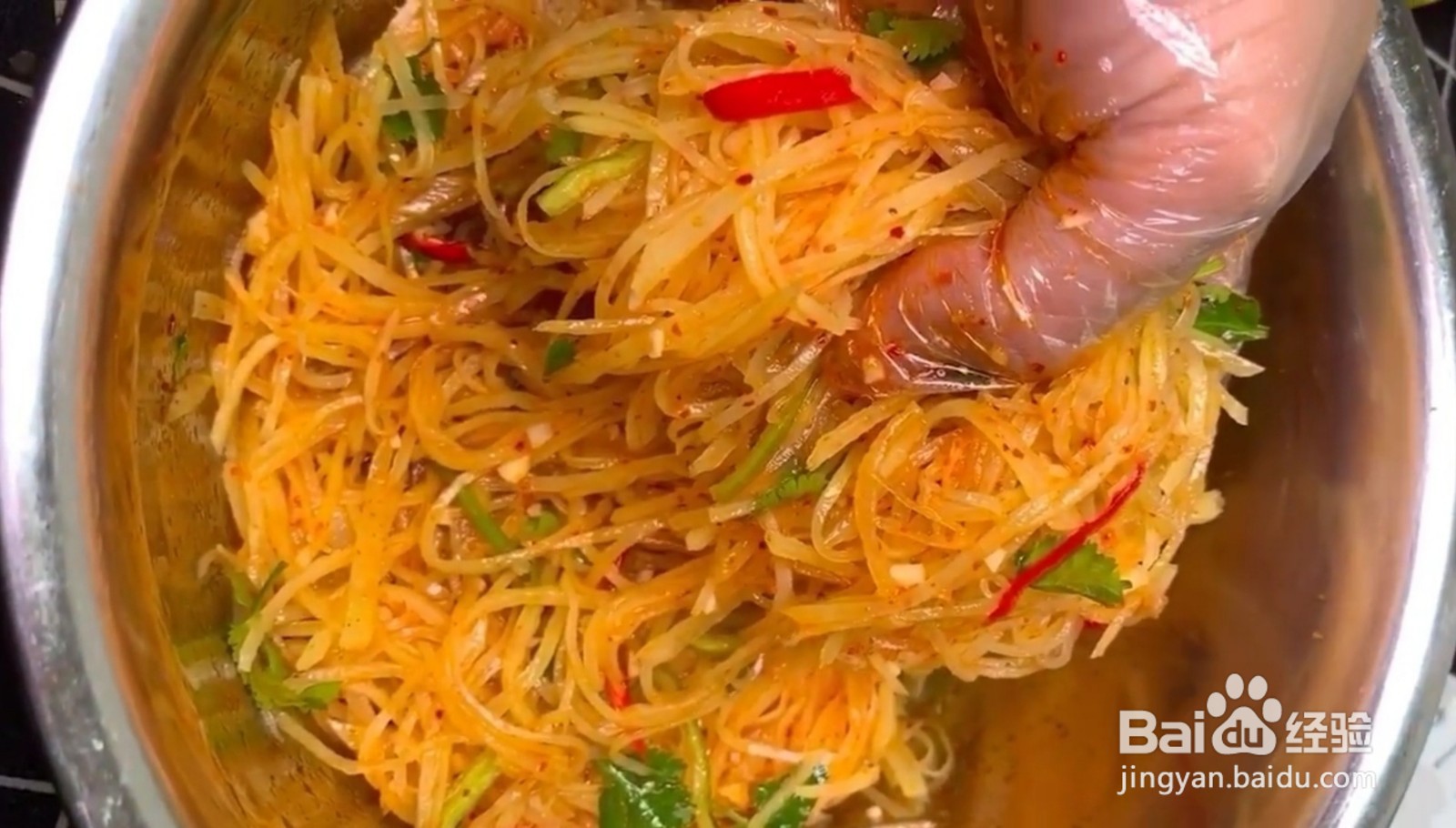 炝拌土豆丝该如何做