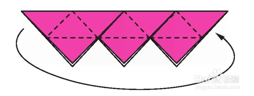 如何折三角收纳盒