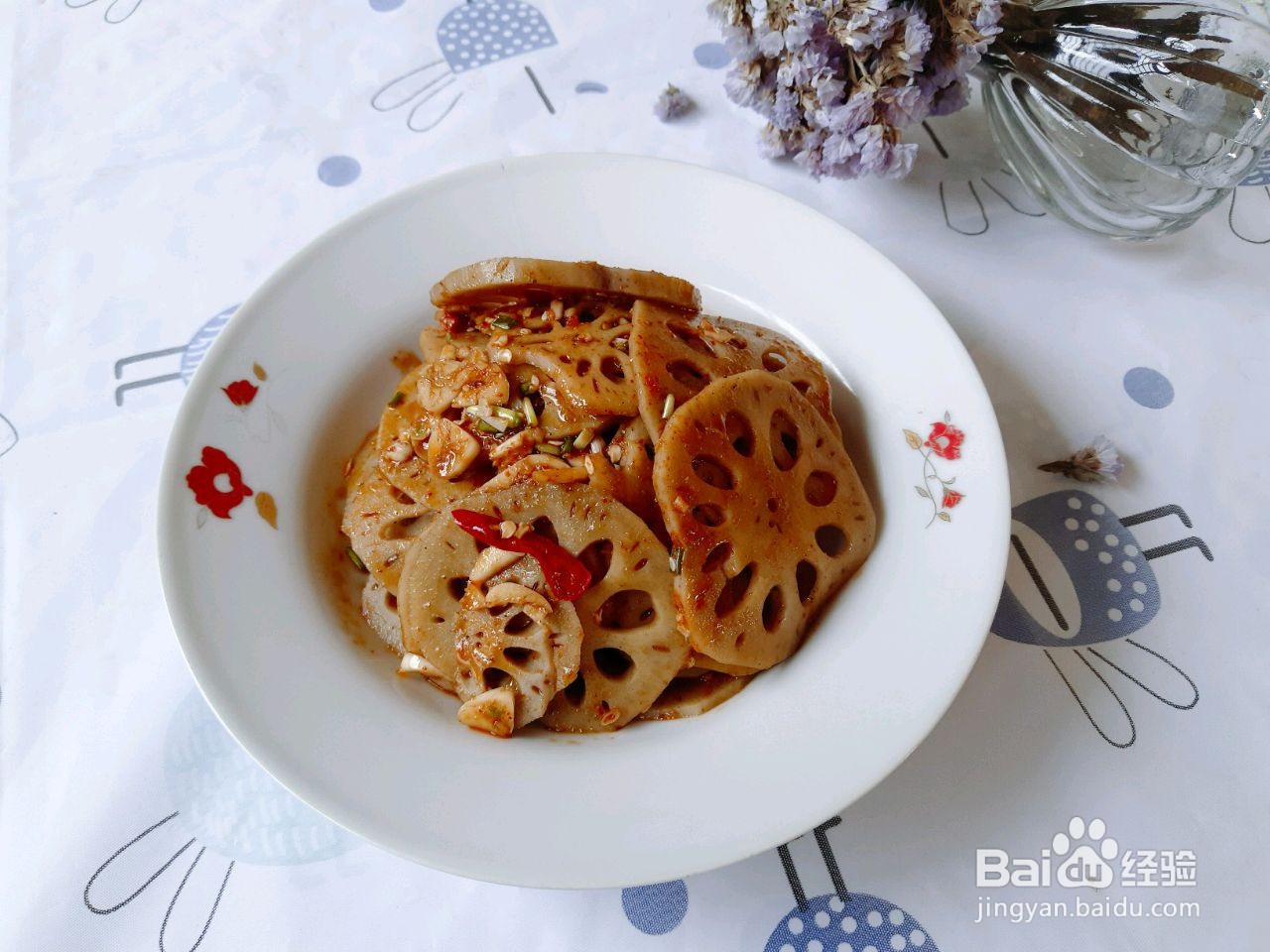 凉拌藕片的做法