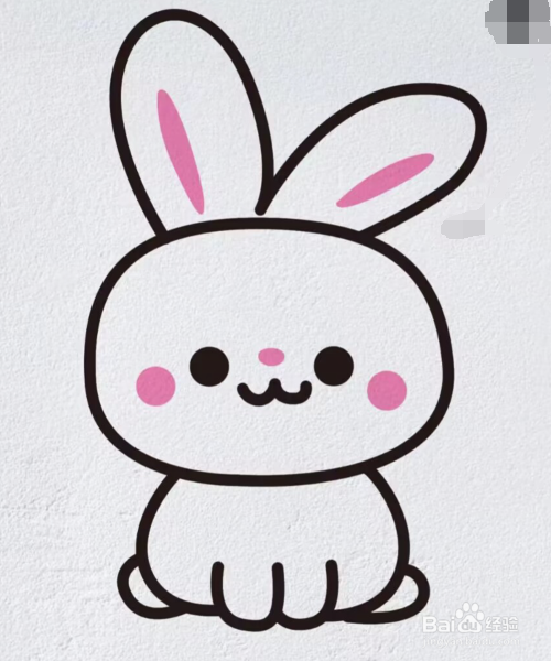 小兔子怎么画简单又可爱