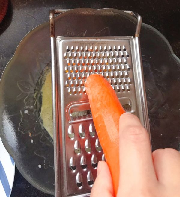 蔬菜杂豆豆渣饼