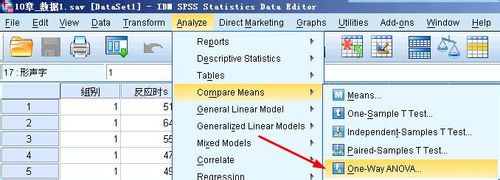 spss20.0单因素方差分析的操作和结果分析方法