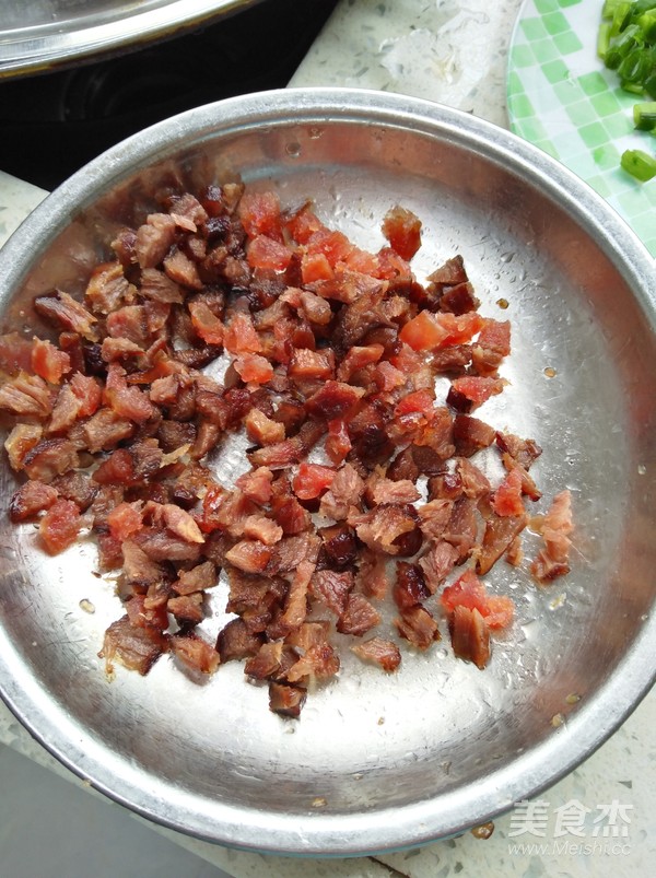 香米腊味卷的做法