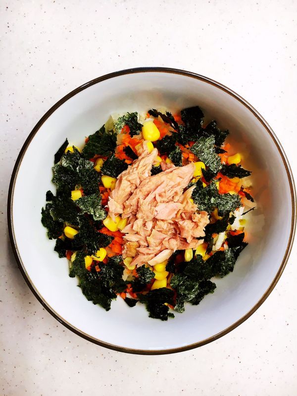 #美食视频挑战赛#金枪鱼拌饭