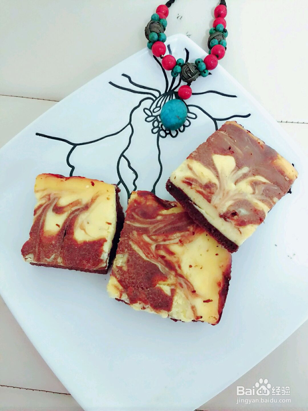 芝士布朗尼蛋糕的做法