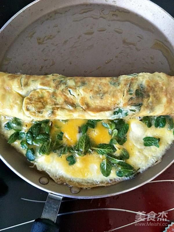 薄荷鸡蛋卷的做法