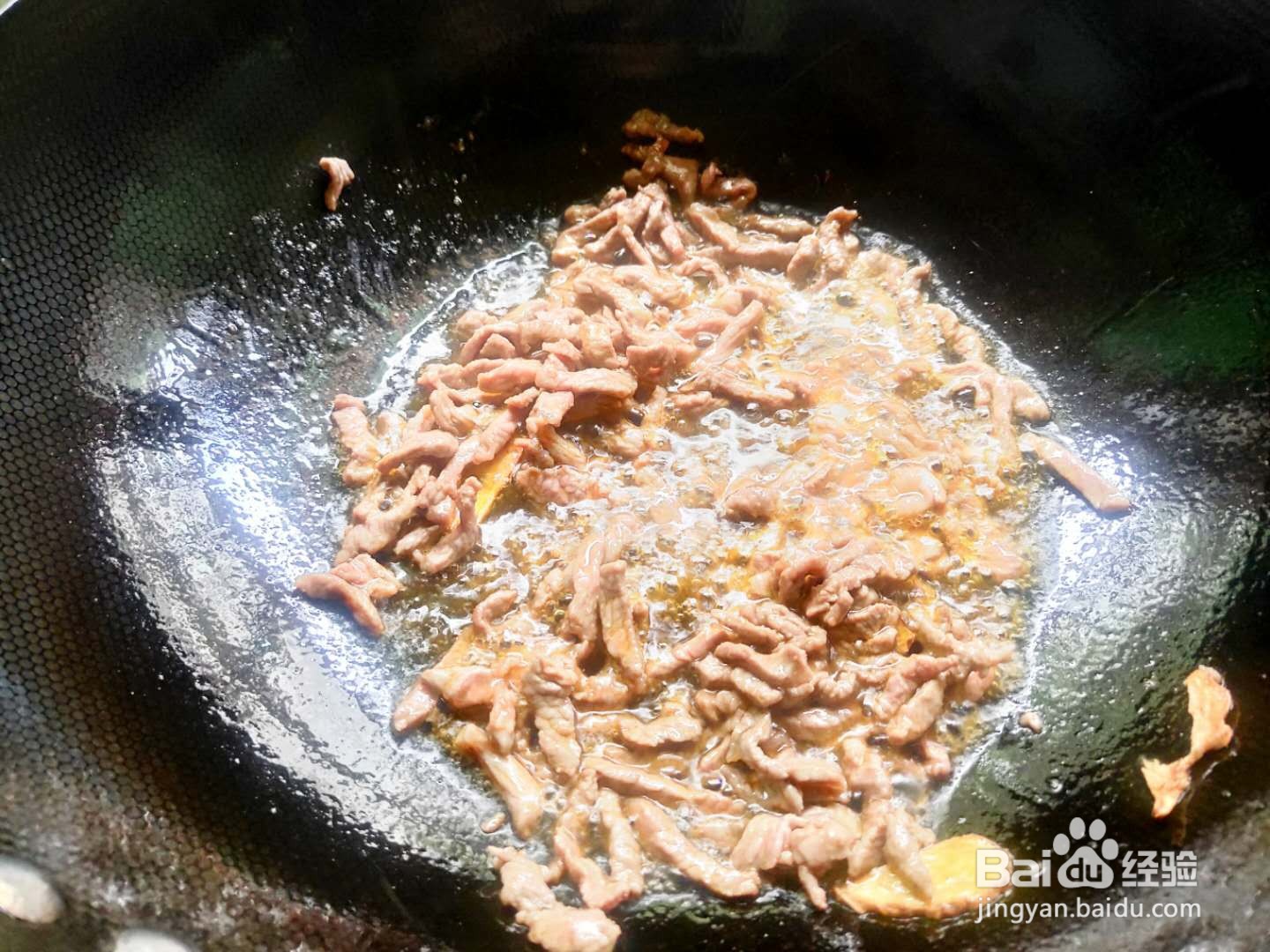 黄瓜炒肉丝---养生菜系列