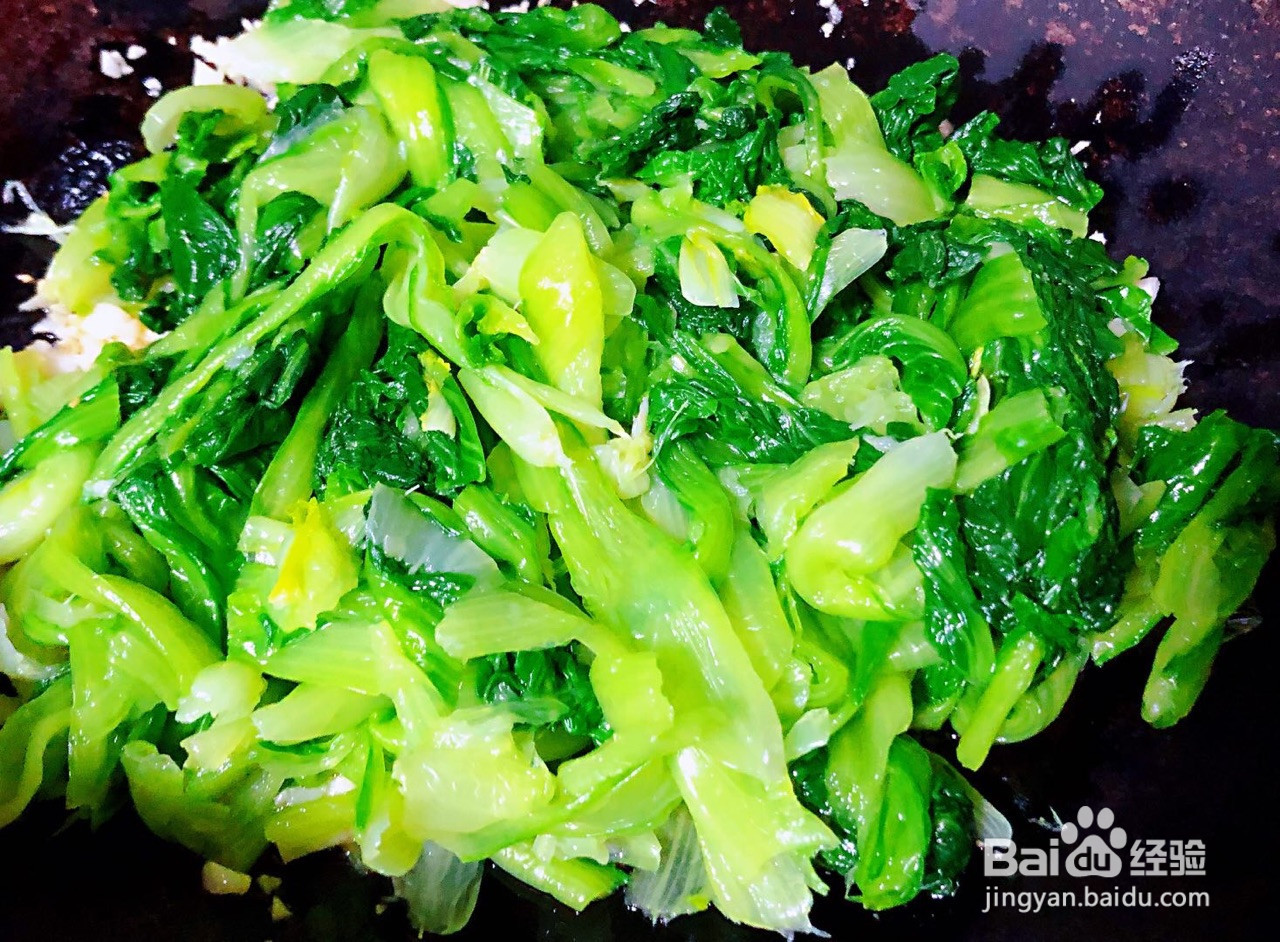 蒜蓉小白菜的做法