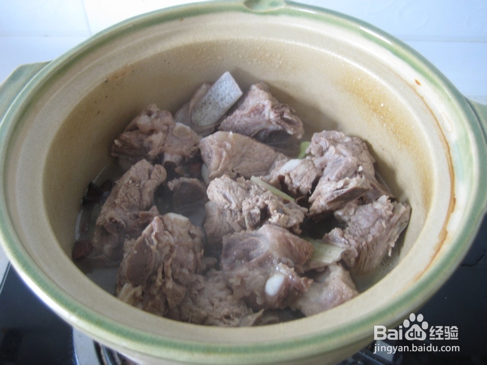 红烧排骨杏鲍菇