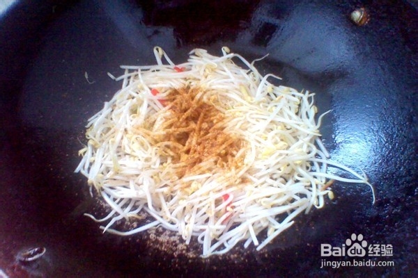 家常小炒绿豆芽