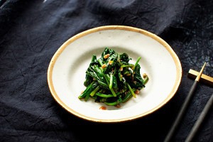 韩式辣酱凉拌菠菜怎么做