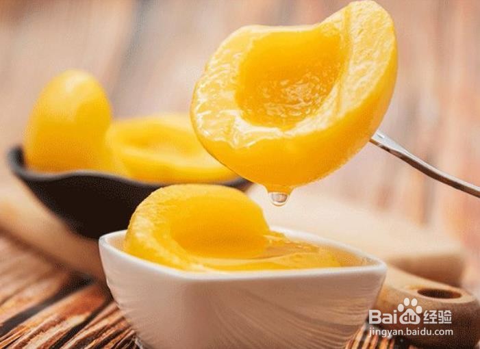 做黄桃罐头为什么要用盐水泡