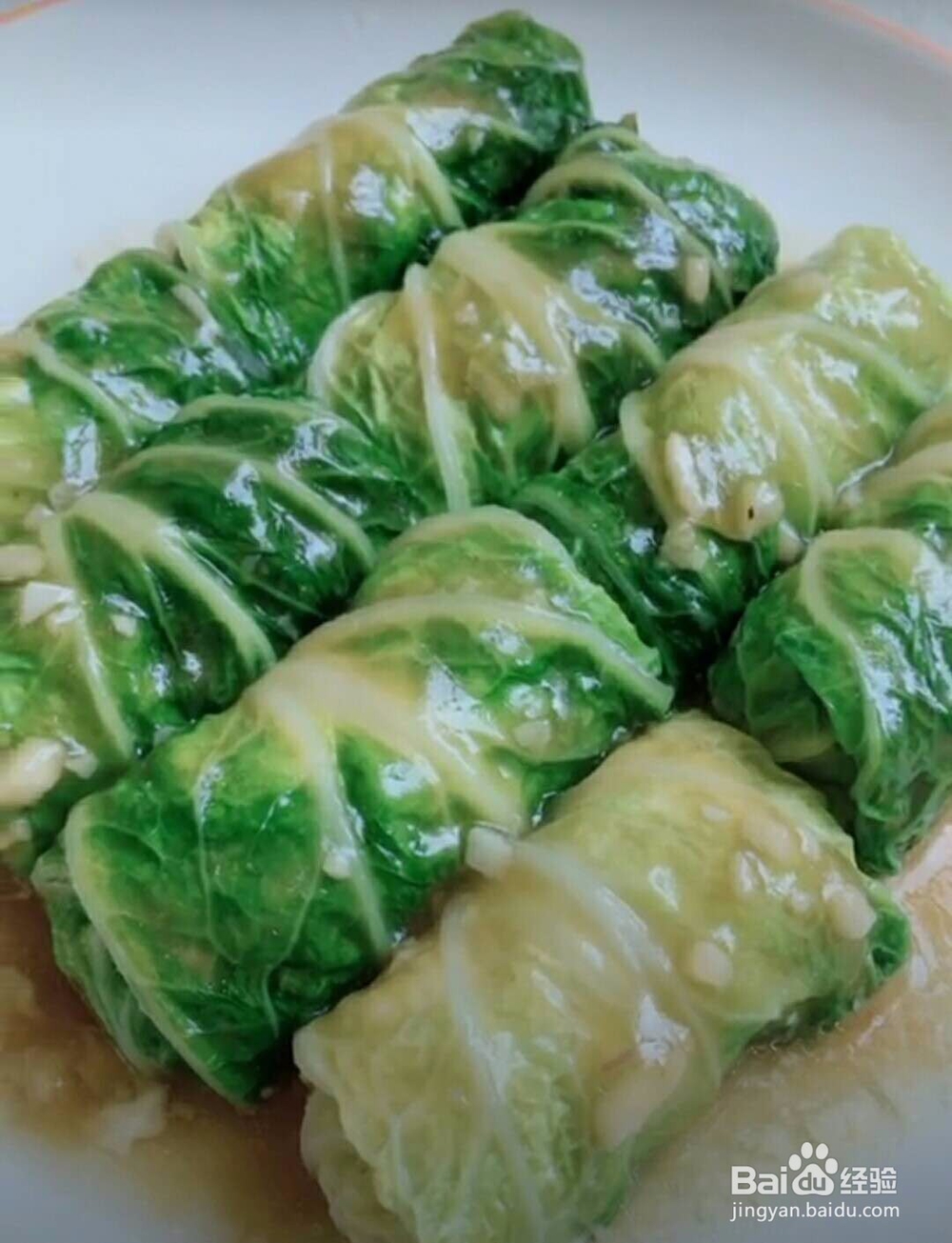 白菜豆腐肉卷做法