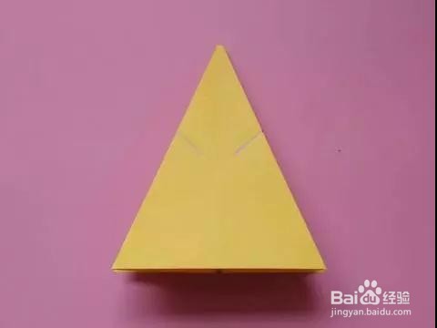 可以收缩的迷你雨伞的折纸