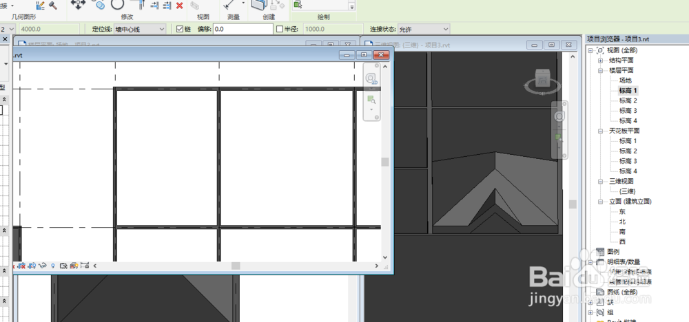 revit创建有墙的老虎窗