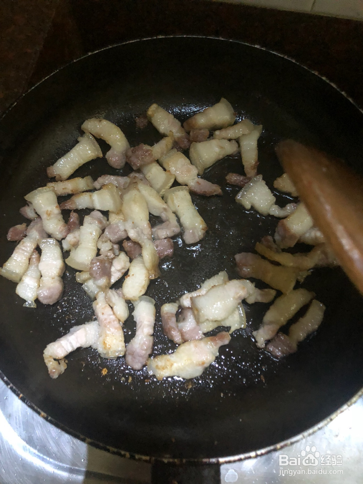 酸菜炒老豆腐的做法