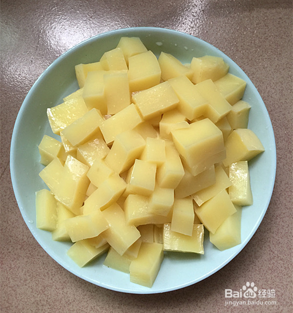 肉末烧米豆腐的制作方法