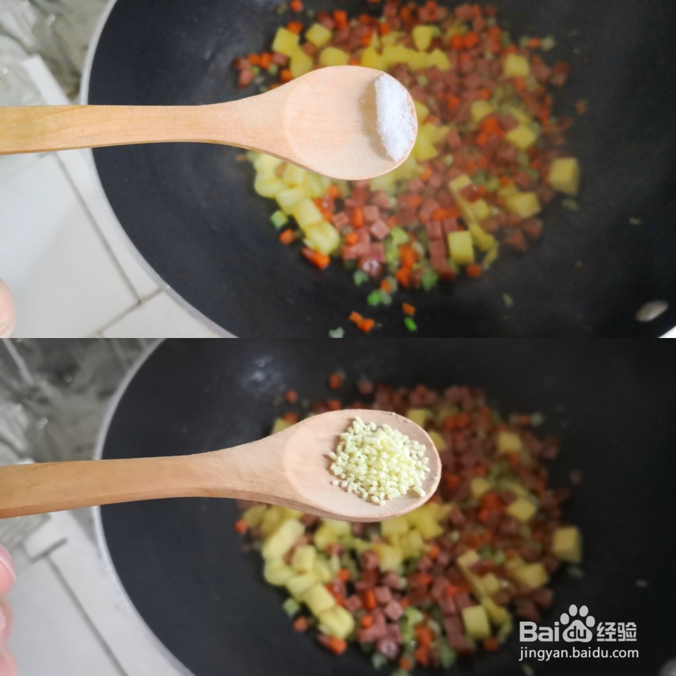懒人菜谱黄金菠萝蛋炒饭好吃到停不下来