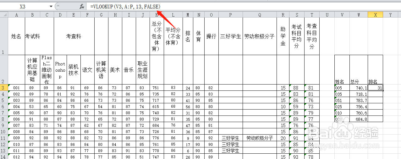 Excel电子表格如何使用查找函数