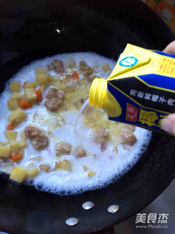 土豆咖喱鸡的做法