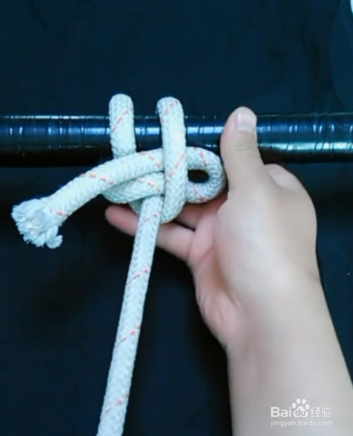 日常常用拖车扣如何打结?