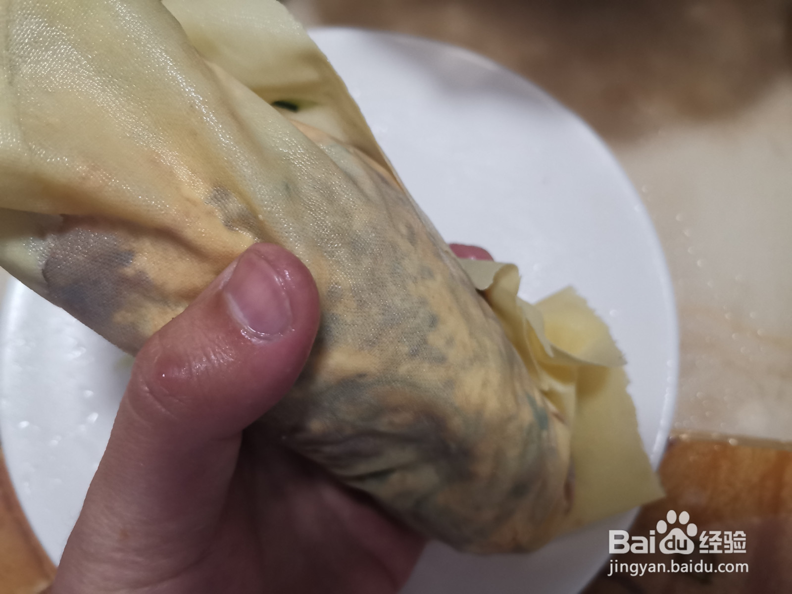 辣酱味干豆腐饭卷