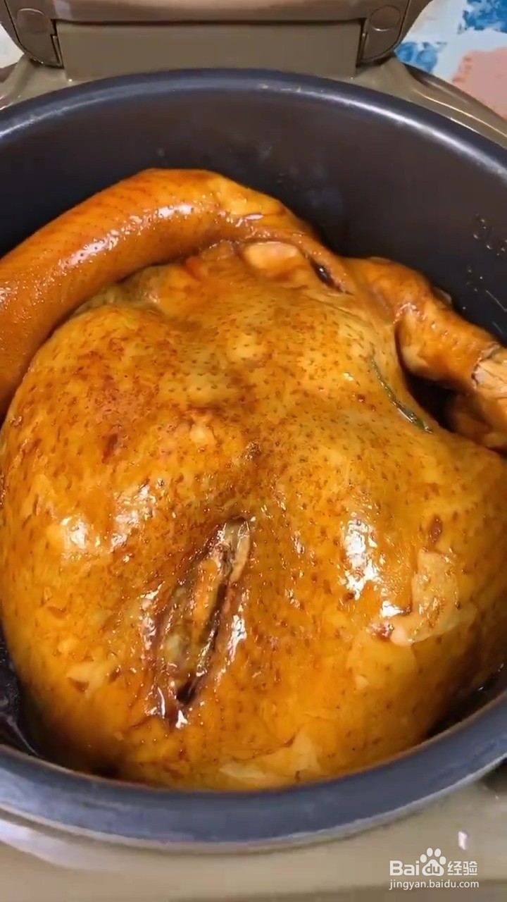 如何用电饭煲做酱油鸡