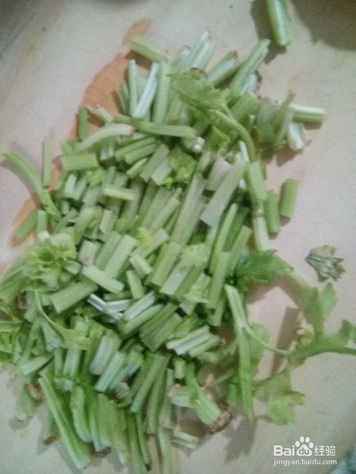 芹菜炒土豆丝