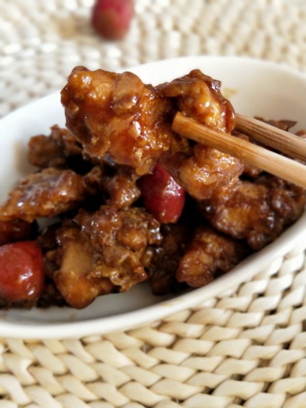 柚子山楂锅包肉