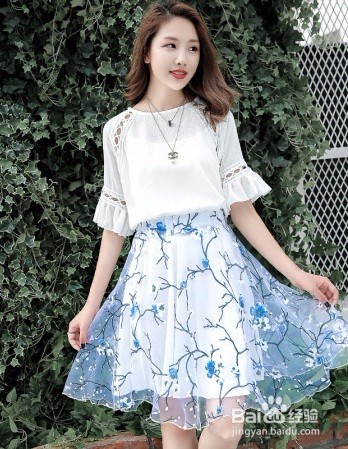 夏季女生小清新穿搭