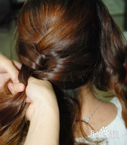 2013夏日韩国发型扎法